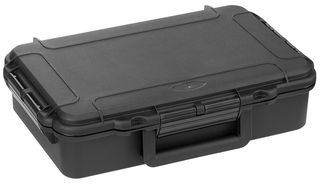 MAX004S - Black Waterproof Storage Case With Foam Insert - 86mm x 350mm x 230mm
