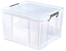 S20W480 - 48L Clear Allstore Storage Box - 320mm x 440mm x 490mm