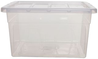 S0945MDL0 - 45cm 32L Spacemaster Midi Storage Box - 260mm x 370mm x 450mm