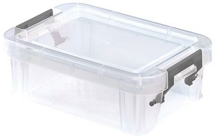 S20D003 - 0.3L Clear Allstore Storage Box - 50mm x 90mm x 130mm
