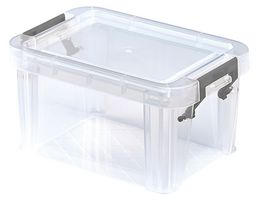 S20D005 - 0.5L Clear Allstore Storage Box - 75mm x 90mm x 135mm