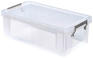 S20K058 - 5.8L Clear Allstore Storage Box - 120mm x 200mm x 350mm