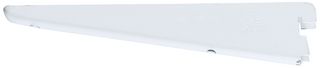 AR-B220-WH - 220mm Twin Slot Shelf Bracket, White