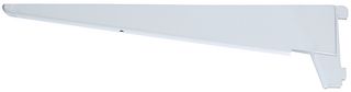 AR-BR470 - 470mm Re-Inforced Twin Slot Shelf Bracket, White