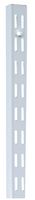 AR--U430-WH - 430mm Twin Slot Shelving Upright, White