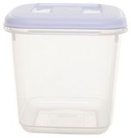 F0710 - 2L Clear Food Storage Box with White Lid - 150mm x 150mm x 150mm