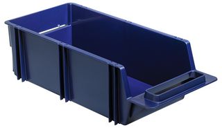 136709 - Shelf Bin 5-600 Storage Bin with Rear Carrying Handle - 111mm x 168mm x 375mm