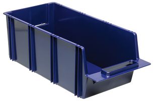 136730 - Shelf Bin 7-1600/40 Storage Bin with Rear Carrying Handle - 161mm x 210mm x 465mm