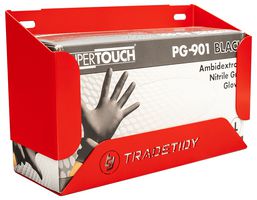 TT-GBR - Glove Box Storage Dispenser / Holder, Red
