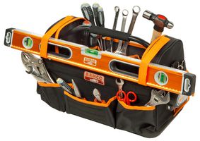 3100TB - 24L Open Top Tool Storage Tote Bag with Rigid Base - 345mm x 240mm x 485mm