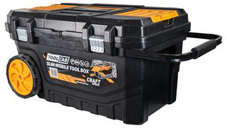 TL173 - Mobile Pull Along Tool Storage Box with Wheels