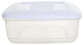 F0460 - 7L Square Clear Food Storage Box - 120mm x 300mm x 300mm