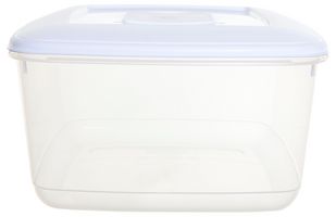 F0450 - 10L Square Clear Food Storage Box - 180mm x 300mm x 300mm