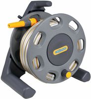 2412 - Freestanding Hose Pipe Reel with 25m Garden Hose