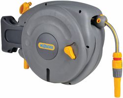 2485 - Wall Mounted  Auto Reel with 10m Garden Hose Pipe