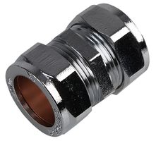 24000013 - 15mm Chrome Straight Coupling