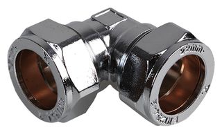 24024312 - 15mm x 15mm Chrome Compression Elbow Fitting