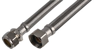 29010119 - 15mm x 3/4" x 300mm Flexible Hose / Tap Connector