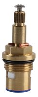 90027135 - Ceramic Tap Gland Brass - Blue
