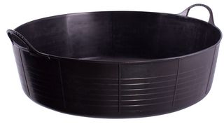 SP15GBK - Small Shallow Gorilla Tub, 15L - Black