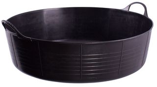 SP35GBK - Large Shallow Gorilla Tub, 35L - Black