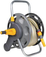 2431 - Hose Reel with 25m Garden Hose Pipe