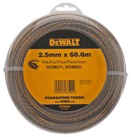 DT20652-QZ - String Trimmer Line, 2.5mm x 68.6m