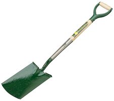 5610012850 - 28" Flat Treaded Garden Digging Spade with Metal YD Shaped Handle