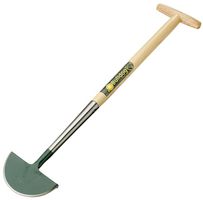 5680083210 - 32" Solid Forged Treaded Edging Knife with Ash T Shaped Handle