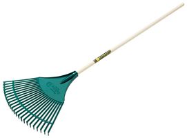 BPR - Plastic Rake with Wooden Handle