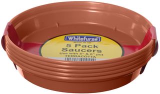 G043183 - Plant Pot Saucer for 5" & 6" Pots, 5 Pack