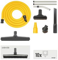 VTVS7211M - Full Accessory Kit for V-Tuf Mighty Wet & Dry Dust Extraction Vacuum Cleaner
