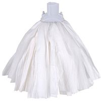 102199 WHITE - 117g Non Woven Mop Head, White