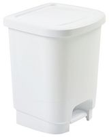 H10PB4 - 8L Pedal Bin, White