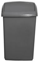 H10S42 - 10L Swing Top Bin, Silver