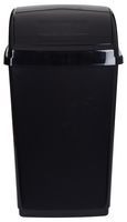 H10M46 - 30L Swing Top Bin, Black