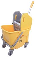 101253 - YELLOW - 25L Buffalo Kentucky Mop Bucket & Wringer, Yellow