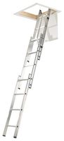 76003 - 3 Section Loft Ladder with Handrail