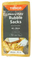 SRSHD6090 - 600mm x 900mm Heavy Duty Rubble Sacks, 10 Pack