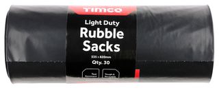 SRS30 - 535mm x 820mm Light Duty Rubble Sacks, 30 Pack