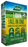 20400644 - Aftercut All In One Lawn Feed, Weed & Moss Killer, 150sqm (4.8kg) Box