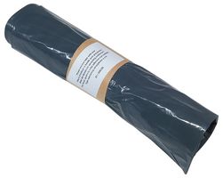 908230 - 70L Grey Waste Bin Bags - 570mm x 1m, 10 Pack