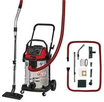 TE-VC 2230 SACL - 30L 1400W L Class Wet & Dry Vacuum Cleaner with Power Take-Off 230V