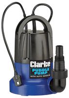 PSP105 - 250W Puddle Water Pump with Auto Sensor 230V