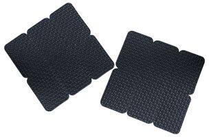 GH1644B - Rubber Self Adhesive Anti-Scratch Pads, 12 Pack