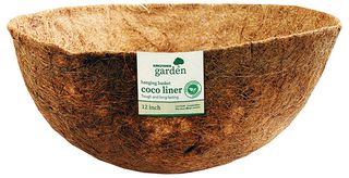 HBLC12 - 12" Bowl Shaped Coco Liner for Hanging Flower Baskets