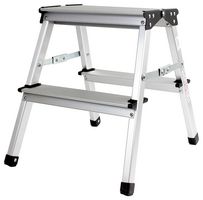 LFD41AL - 2 Tread Aluminium Step Ladder Platform