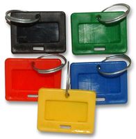 KT100SHORT - Short Key Tabs Assorted Colours, 100 Pack