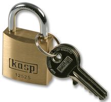 K12525 - Premium Brass Padlock 25mm