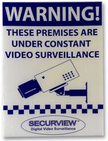 VSA24 - A4 CCTV Warning Sign